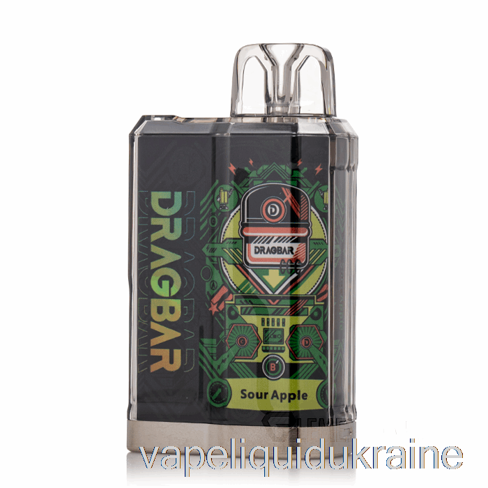 Vape Liquid Ukraine DRAGBAR B3500 Disposable Sour Apple